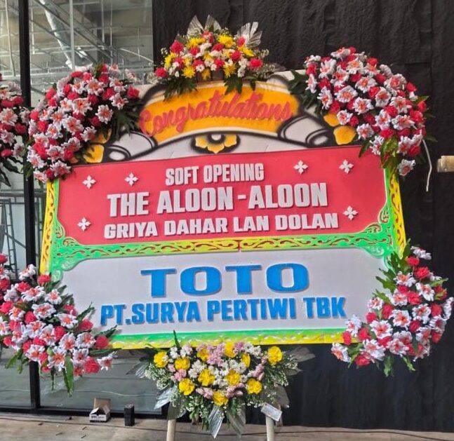 Karangan Bunga Ucapan Selamat