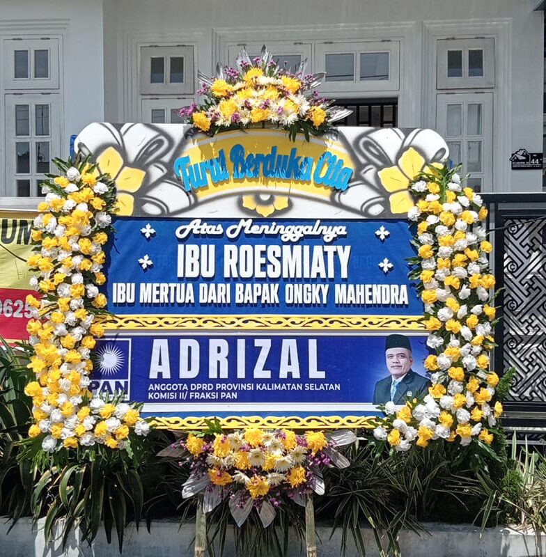 Karangan Bunga Duka Cita